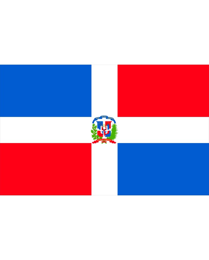 Bandera República Dominicana exterior Bandera República Dominicana exterior