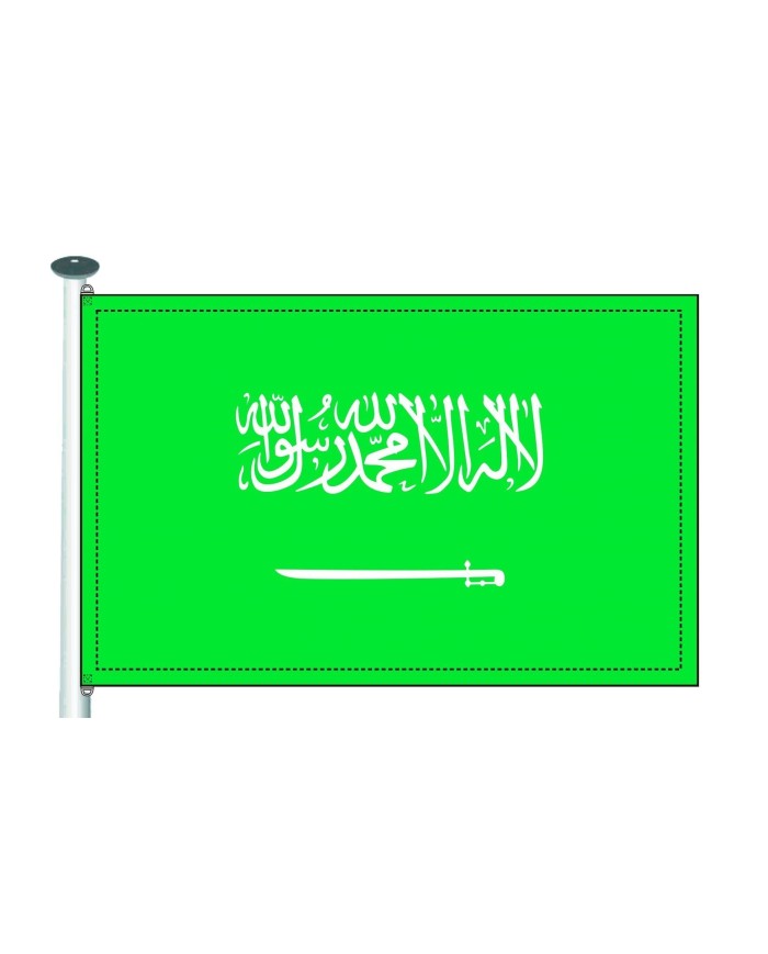 Bandera Arabia Saudi exterior Bandera Arabia Saudi exterior