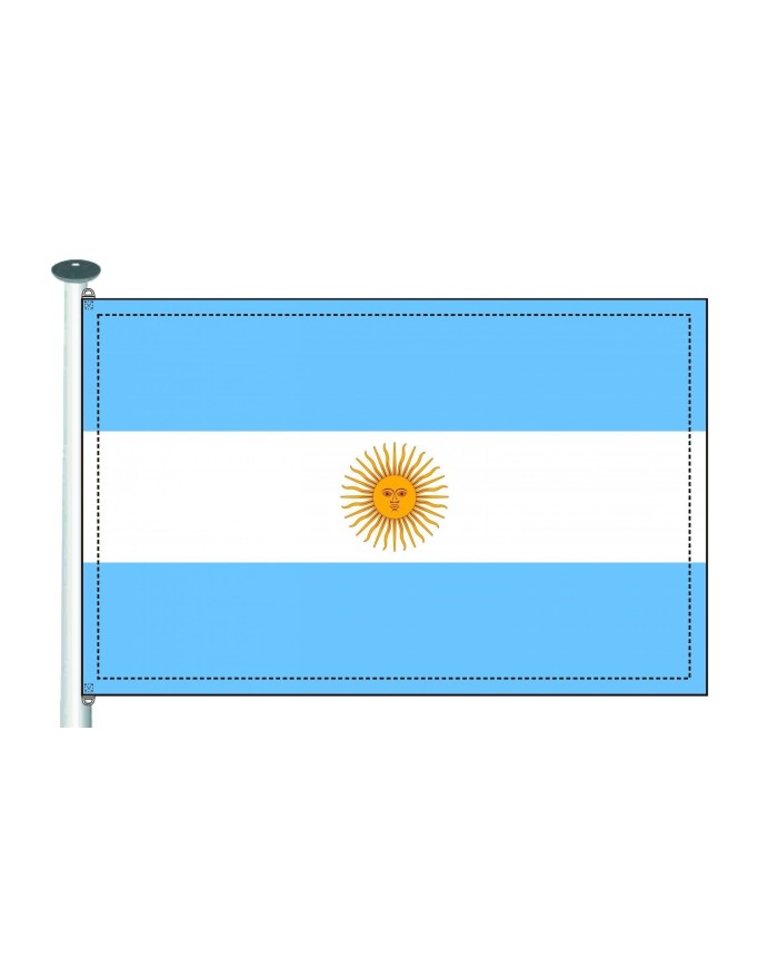 Comprar bandera de Argentina - Banderas Europa •