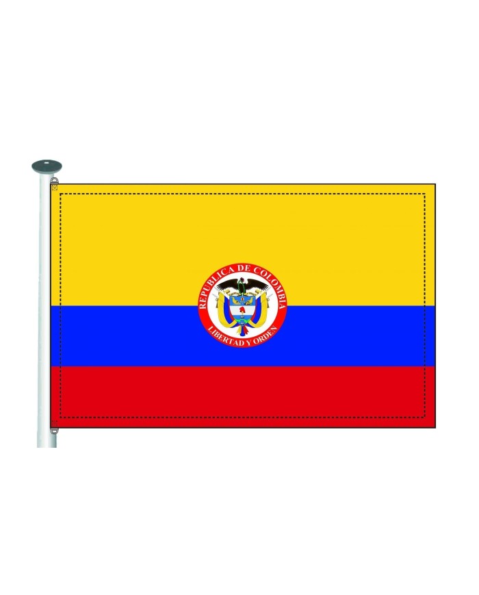 Bandera Colombia exterior