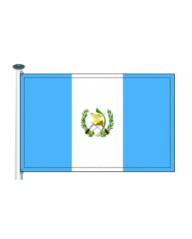 Bandera Guatemala exterior Bandera Guatemala exterior