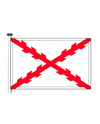 Bandera Cruz de Borgoña Bandera Cruz de Borgoña