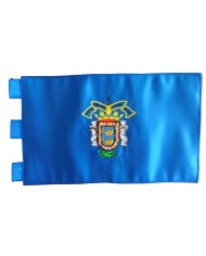 Bandera Melilla raso interior Bandera Melilla raso interior