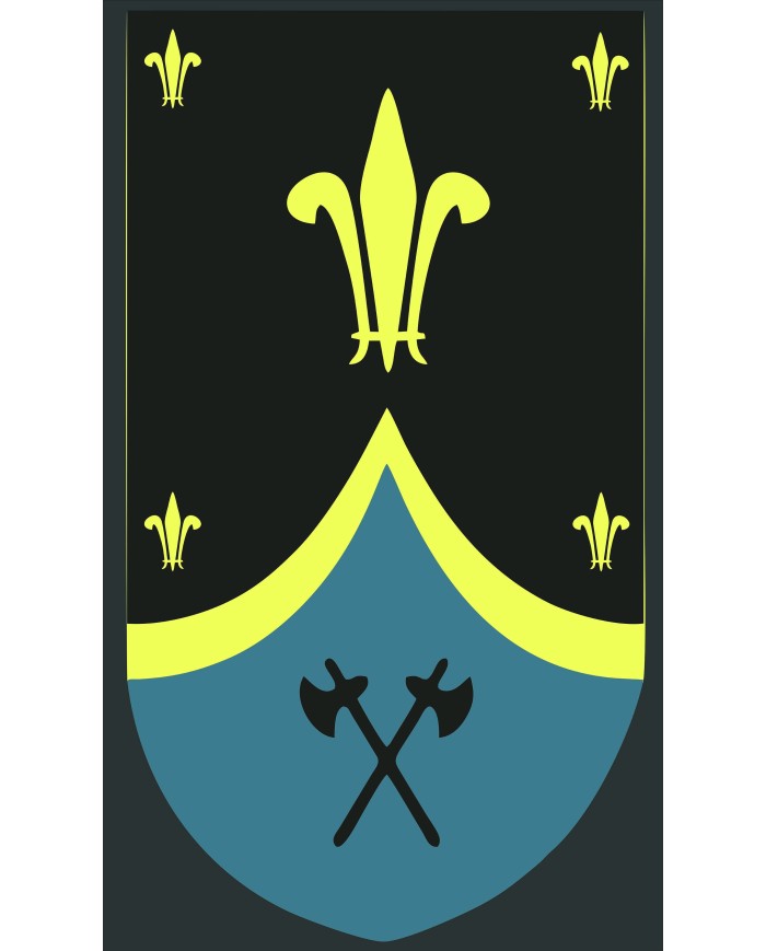 Bandera medieval modelo 2