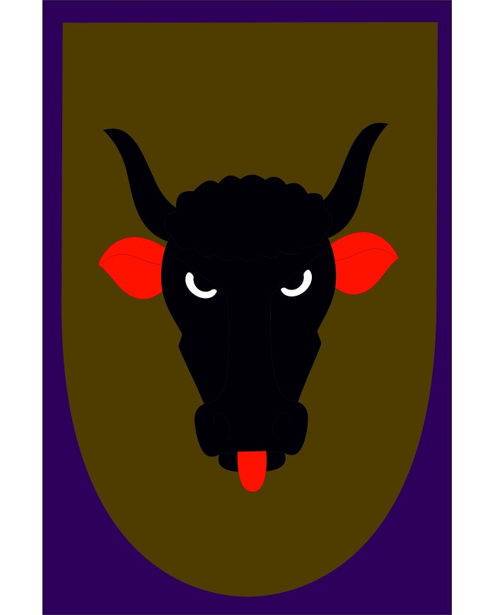 Bandera medieval modelo 16