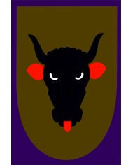 Bandera medieval modelo 16