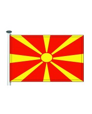 Bandera Macedonia 10 x 15 cm. Bandera Macedonia 10 x 15 cm.