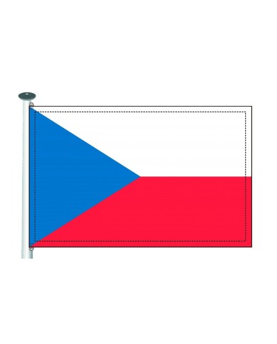 Bandera República Checa 10 x 15 cms. Bandera República Checa 10 x 15 cms.