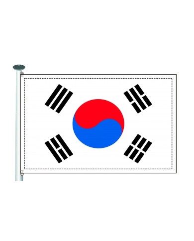 Bandera Corea del sur 10 x 15 cm. Bandera Corea del sur 10 x 15 cm.