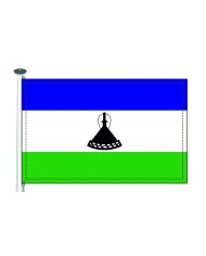 Bandera Lesotho 10 x 15 cm.