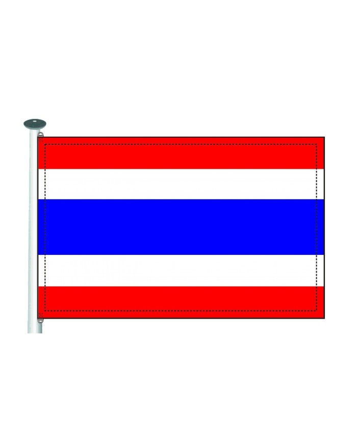 Bandera Tailandia 10 x 15 cm. Bandera Tailandia 10 x 15 cm.