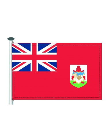 Bandera Bermudas 10 x 15 cm.