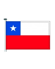 Bandera Chile 10 x 15 cm. Bandera Chile 10 x 15 cm.