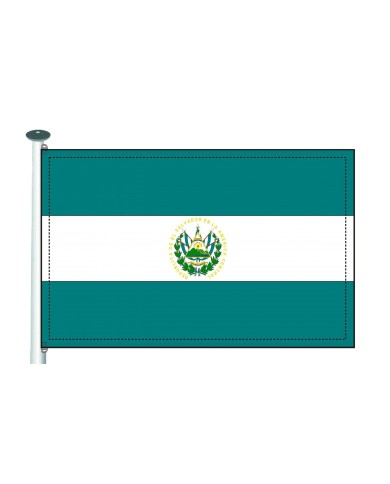 Bandera el Salvador 10 x15 cm. Bandera el Salvador 10 x15 cm.
