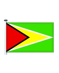 Bandera Guyana 10 x 15 cm. Bandera Guyana 10 x 15 cm.