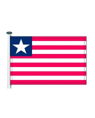Bandera Liberia 10 x 15 cm.