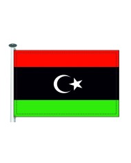 Bandera Libia 10 x 15 cm. Bandera Libia 10 x 15 cm.