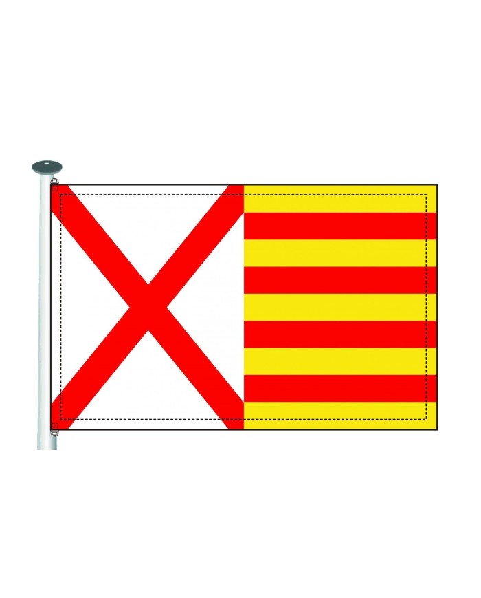 Bandera Hospitalet de Llobregat Bandera Hospitalet de Llobregat