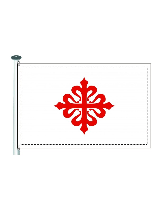 Bandera Ordén de Calatrava Bandera Ordén de Calatrava