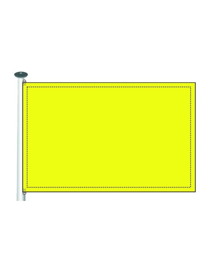 Bandera peligro en pista