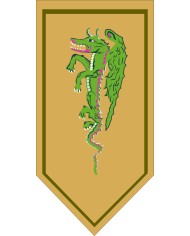 Bandera Dragón Alado Bandera Dragón Alado