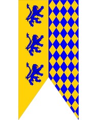 Bandera Medieval modelo 37 Bandera Medieval modelo 37