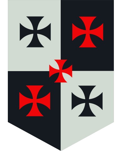 Bandera Medieval modelo 43