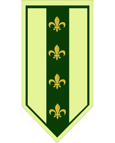 Bandera Medieval modelo 47