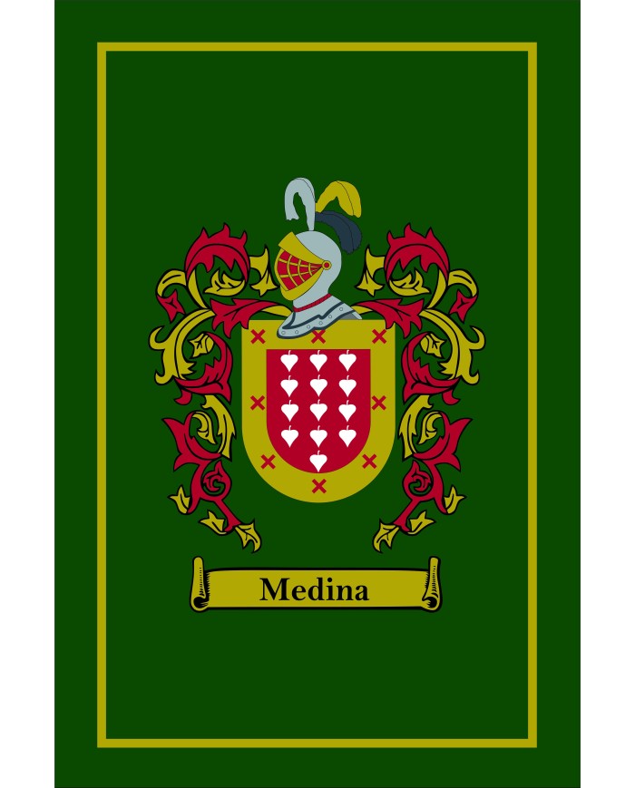 Bandera Escudo Apellido Medina •
