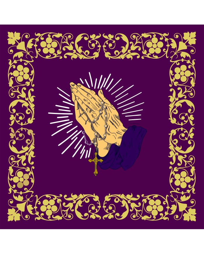 Bandera Manos modelo Estandarte