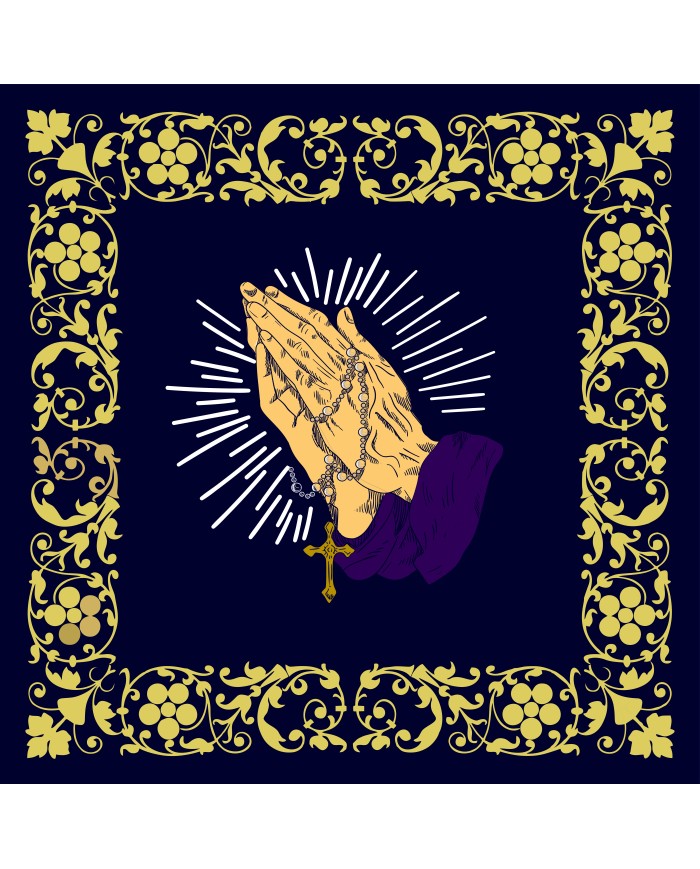 Bandera Manos modelo Estandarte