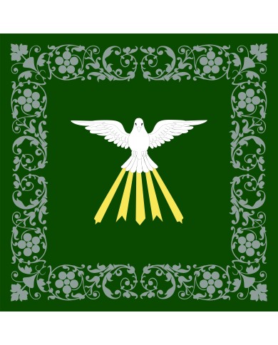 Bandera Espíritu Santo modelo Estandarte Bandera Espíritu Santo modelo Estandarte