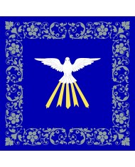 Bandera Espíritu Santo modelo Estandarte Bandera Espíritu Santo modelo Estandarte