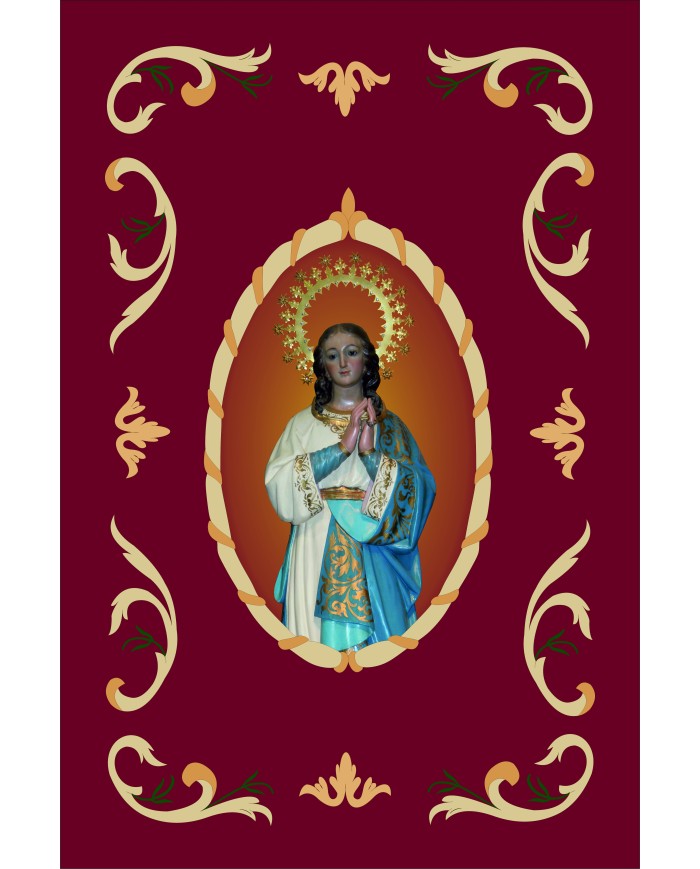 Bandera Virgen Inmaculada Bandera Virgen Inmaculada