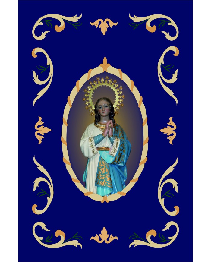 Bandera Virgen Inmaculada Bandera Virgen Inmaculada