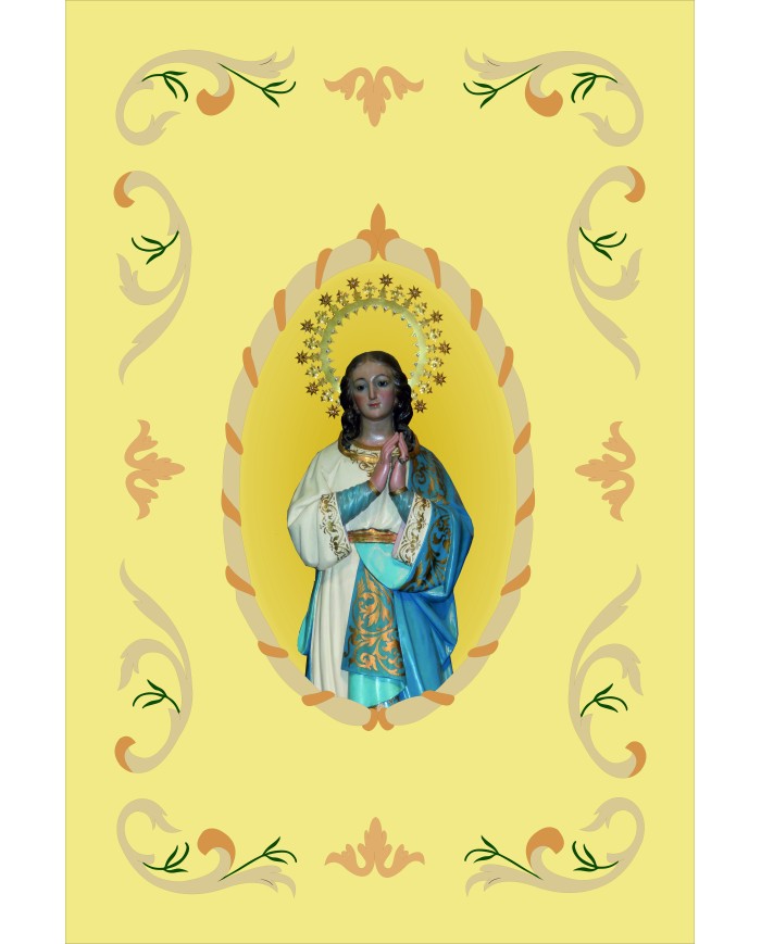 Bandera Virgen Inmaculada Bandera Virgen Inmaculada