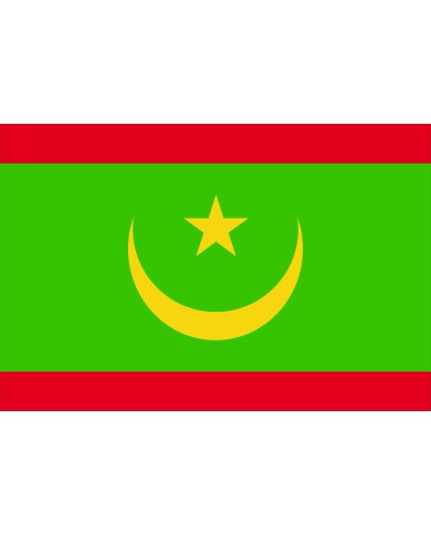 Bandera Mauritania nueva