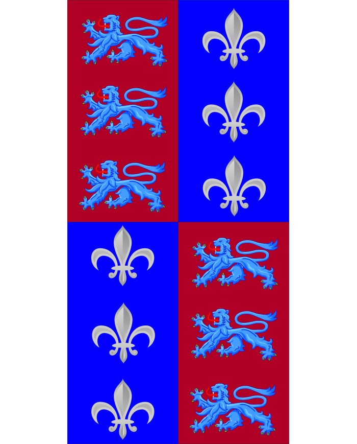 Bandera Medival modelo 72