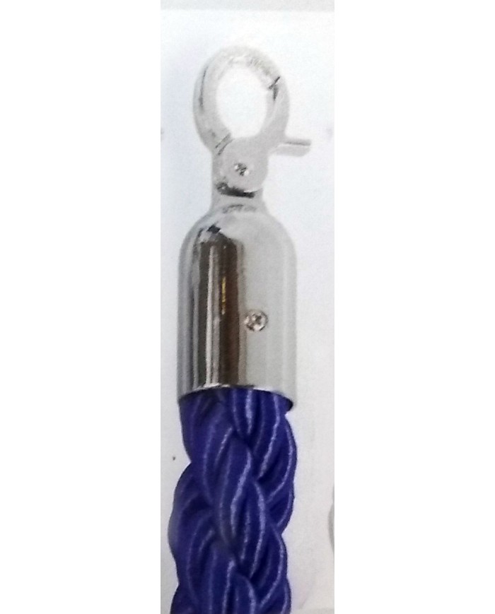 Cordón trenzado azul 1,50 MT.