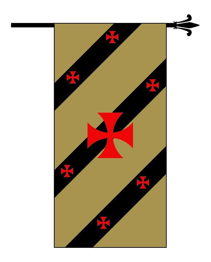 Bandera Medieval modelo 80