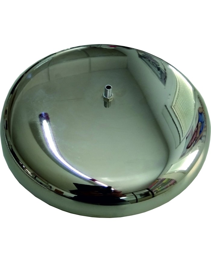 PEANA PLANA Y MASTIL CROMADO CLASICO CON LANZA