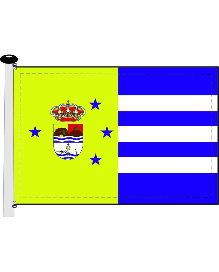 Bandera Rincon de la Victoria • BanderasEuropa.com