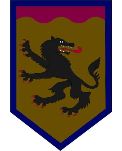 Bandera medieval modelo 85