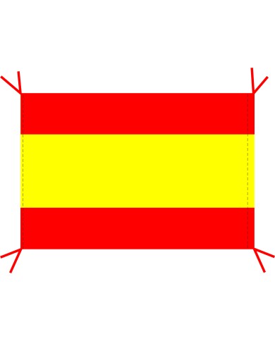 Cinta Bandera España (25m)