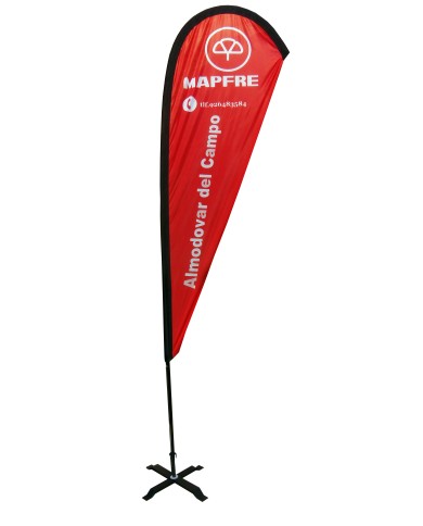 Soporte publicitario Fly Banner. Soporte publicitario Fly Banner.