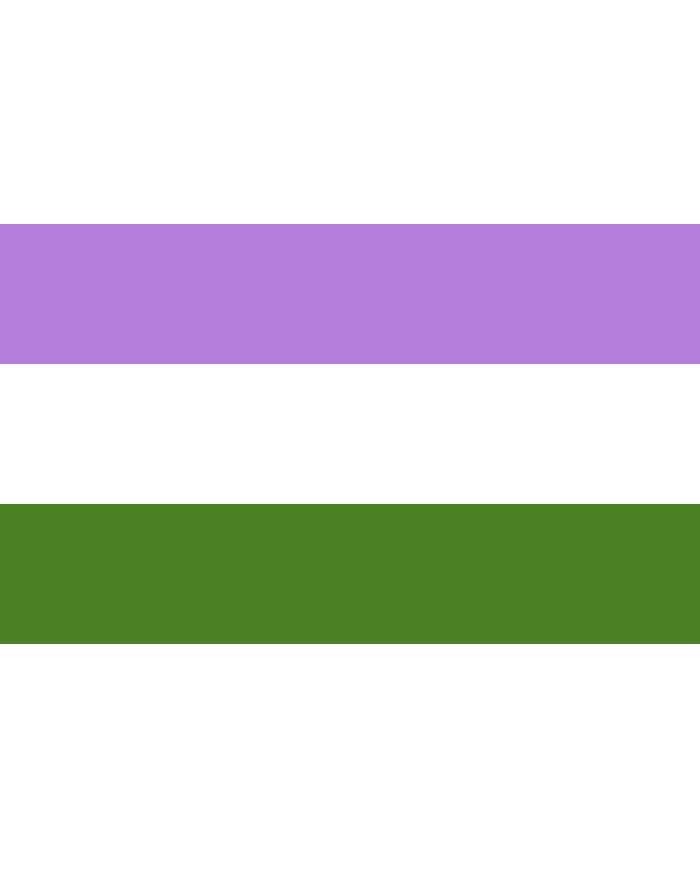 Bandera del Orgullo Genderqueer