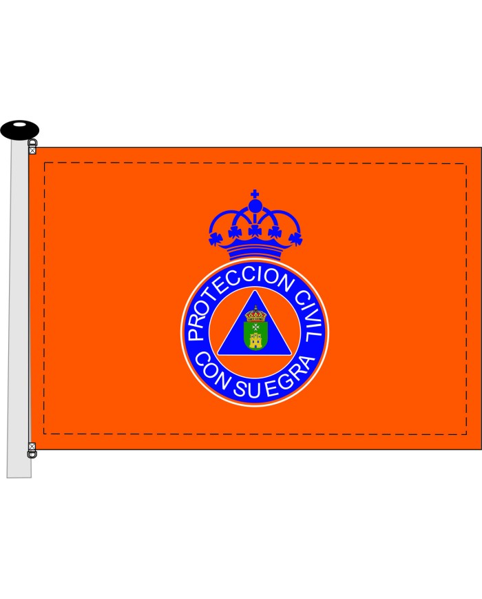 Bandera Protección Civil Consuegra