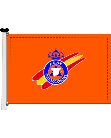 Bandera Protección Civil A.N.A.V.